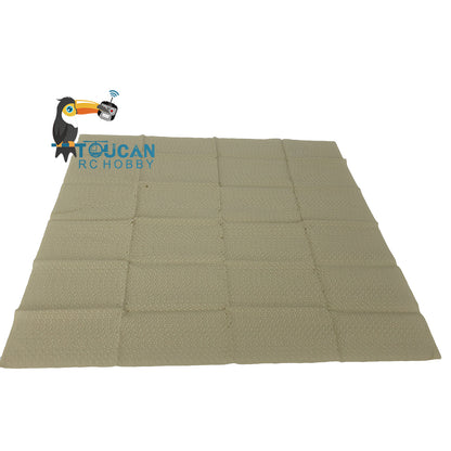 US Stock Plastic Camouflage Net for Henglong 1/16 RC Tank 3918 3909 3938 3838 3818 Pershing M26 T34 T90 Military Battle Vehicle DIY Accessories