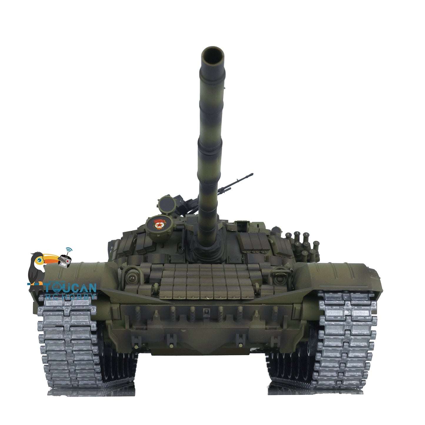 Henglong 1/16 TK7.0 Promotion Metal Russian T72 3939 RTR RC Tank with Armor FPV 360 Degrees Turret BB IR Smoke Metal Sprockets Wheels Tracks Steel Gearbox