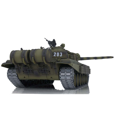 TK7.0 Heng Long 1/16 Scale 3939 T72 RC Tank BB IR Smoke Armor Set Sound Light Metal Drive Idler Wheels Gearbox