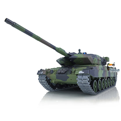 Henglong 1/16 Scale 7.0 Leopard2A6 RTR RC Tank 3889 W/ 360 Degree Turret Metal Tracks Ready to Run Radio Control Vehicle