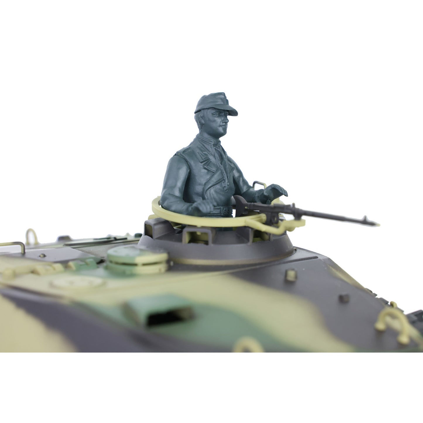 US Warehouse 2.4G Henglong 1/16 7.0 Plastic German King Tiger 3888A RTR RC Tank Model BB IR Smoke Sound Light Metal Barrel