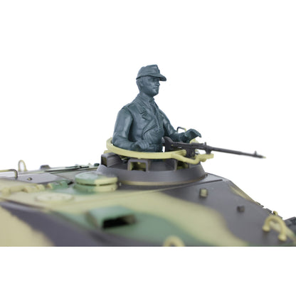 US Warehouse 2.4G Henglong 1/16 7.0 Plastic German King Tiger 3888A RTR RC Tank Model BB IR Smoke Sound Light Metal Barrel
