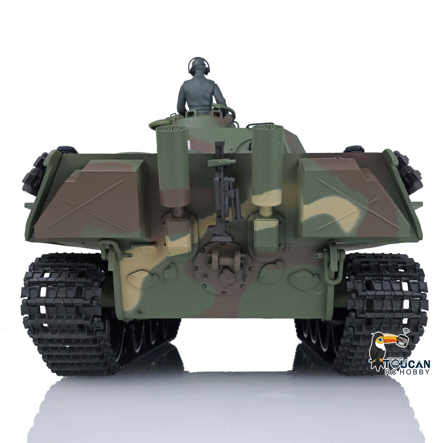 Henglong 1/16 7.0 Panther G Soviet KV-1 Plastic RC Tank 3879 3878 Model FPV 360 Degree Turret Metal Barrel Steel Gearbox BB Infrared Combating System Smoke