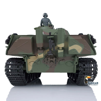 Henglong 1/16 7.0 Panther G Soviet KV-1 Plastic RC Tank 3879 3878 Model FPV 360 Degree Turret Metal Barrel Steel Gearbox BB Infrared Combating System Smoke