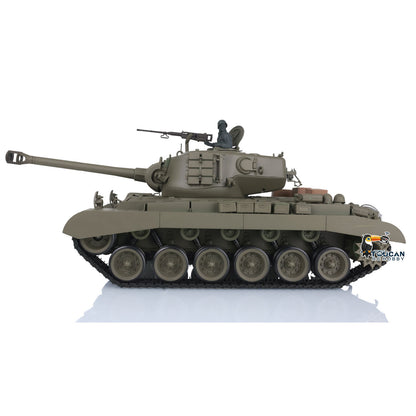 Henglong 1/16 Scale Snow 7.0 Plastic Ver M26 Pershing RTR RC Tank Model 3838 Radio Control Vehicle Infrared Combating System