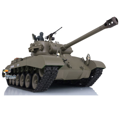 Henglong FPV 1/16 7.0 M26 RTR RC Tank 3838 Metal Steel Driving Gearbox 360 Degree Turret Rotation Infrared Combating System