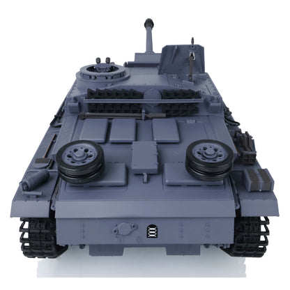 US Warehouse 2.4Ghz Henglong 1/16 Scale 7.0 Plastic German Stug III RTR RC Tank Model 3868 Smoke Unit Sound BB Shooting Unit IR