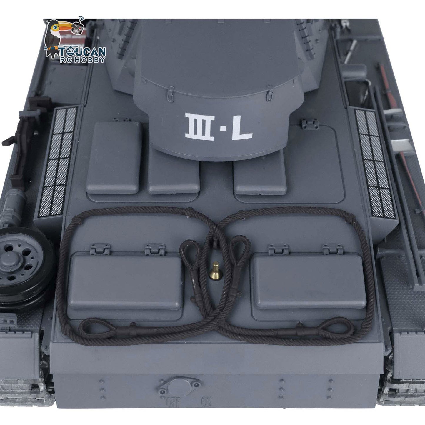 Henglong 1/16 Scale FPV 7.0 Upgraded Panzer III L RTR RC Tank Radio Control 3848 360 Degree Turret Rotation Infrared Combating System