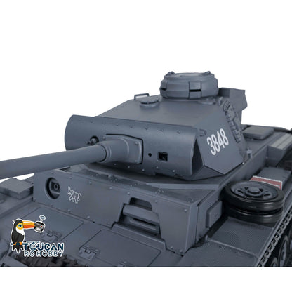 Henglong 2.4G 1/16 TK7.0 Promotion Panzer III L 3848 RTR RC Tank Smoke BB Infrared System Metal Sprockets Idlers Wheels Tracks Gearbox Barrel
