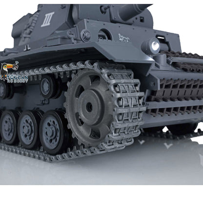 Henglong 1/16 Scale FPV 7.0 Upgraded Panzer III L RTR RC Tank Radio Control 3848 360 Degree Turret Rotation Infrared Combating System