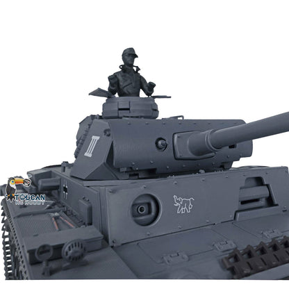 Henglong 1/16 Scale FPV 7.0 Upgraded Panzer III L RTR RC Tank Radio Control 3848 360 Degree Turret Rotation Infrared Combating System