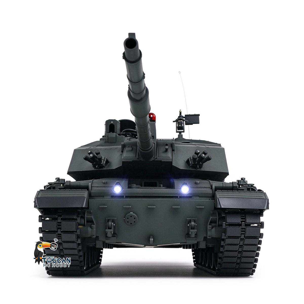 Henglong 1/16 TK7.0 Professional British Challenger II 3908 RTR RC Tank with Metal Tracks Sprockets Idlers Road Wheels Gearbox