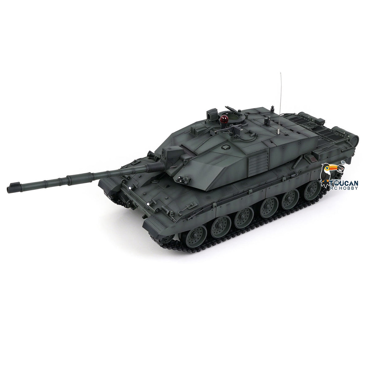Henglong 1/16 TK7.0 Professional British Challenger II 3908 RTR RC Tank with 360 Degrees Turret BB IR Smoke Metal Tracks Sprockets Idlers Road Wheels Gearbox