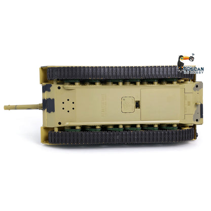IN Stock Henglong 1/24 Plastic 3816 AbramsM1A2 RC Tank Model with Smoke Infrared Combat Turret Elevation and Depression Sound Light