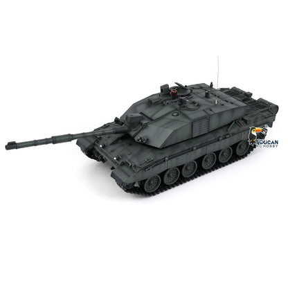Henglong 1/16 TK7.0 Customize 3908 Challenger II RTR RC Tank with IR BB Smoke FPV 360 Degrees Turret Metal Tracks Road Drive Idler Wheels
