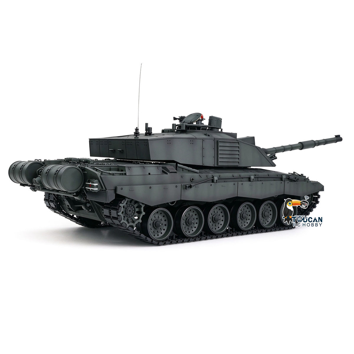 Henglong 1/16 TK7.0 Professional British Challenger II 3908 RTR RC Tank with 360 Degrees Turret BB IR Smoke Metal Tracks Sprockets Idlers Road Wheels Gearbox