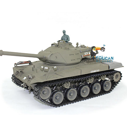 Henglong 1/16 7.0 FPV Walker Bulldog RC Tank 3839 Metal Steel Driving Gearbox 360 Degree Turret Rotation Infrared Combating System