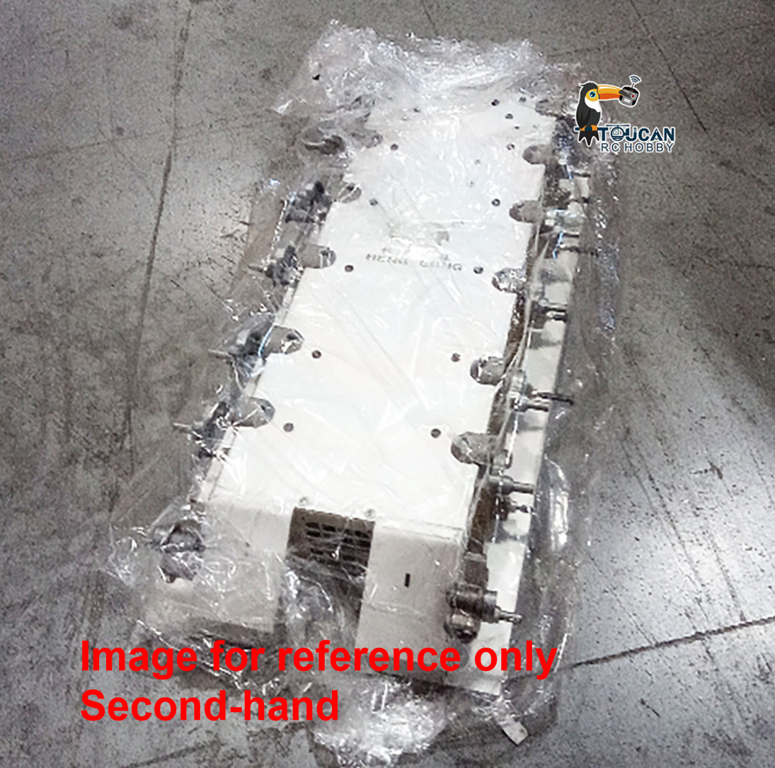 Fast Free Shipping Second Hand US Stock Heng Long 1/16 RC Tank Metal Chassis for IDF Merkava MK IV Remote Control Tanks