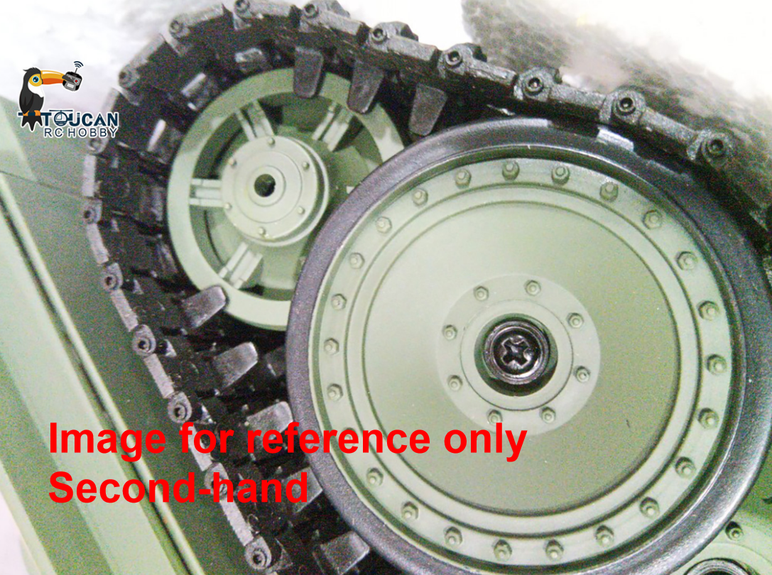 Fast Free Shipping Second Hand US Stock 2.4G Henglong 1/16 Scale 7.0 Plastic Ver Jadpanther RTR RC Tank Model 3869