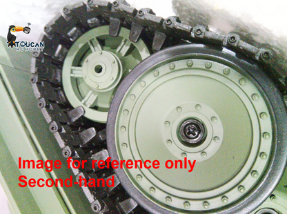 Fast Free Shipping Second Hand US Stock 2.4G Henglong 1/16 Scale 7.0 Plastic Ver Jadpanther RTR RC Tank Model 3869