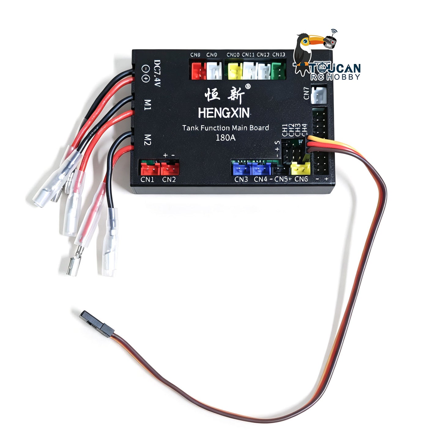 Multi-Function Main Board for Henglong 1/16 RC Tank 7.1 7.0 Radio Controller German Leopard 2A6 US Abrams M1A2 Tank Sound