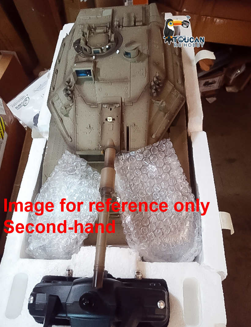 Fast Free Shipping Second Hand US Stock Heng Long 1/16 Military RC Battle Tank IDF Merkava MK IV Full Metal Chassis 3958