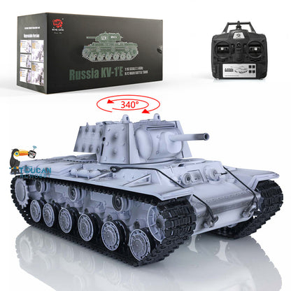 2.4G Henglong 1/16 7.0 Plastic Ver Soviet KV-1 RTR RC Tank Remote Control Military Vehicle Model 3878 Infrared Combating System