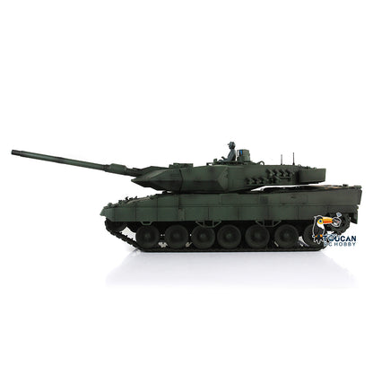 Henglong 1/16 TK7.0 Plastic 3889 Leopard2A6 RTR RC Tank with Sound Light 360 Degrees Turret BB Infrared Combat Smoke Metal Barrel
