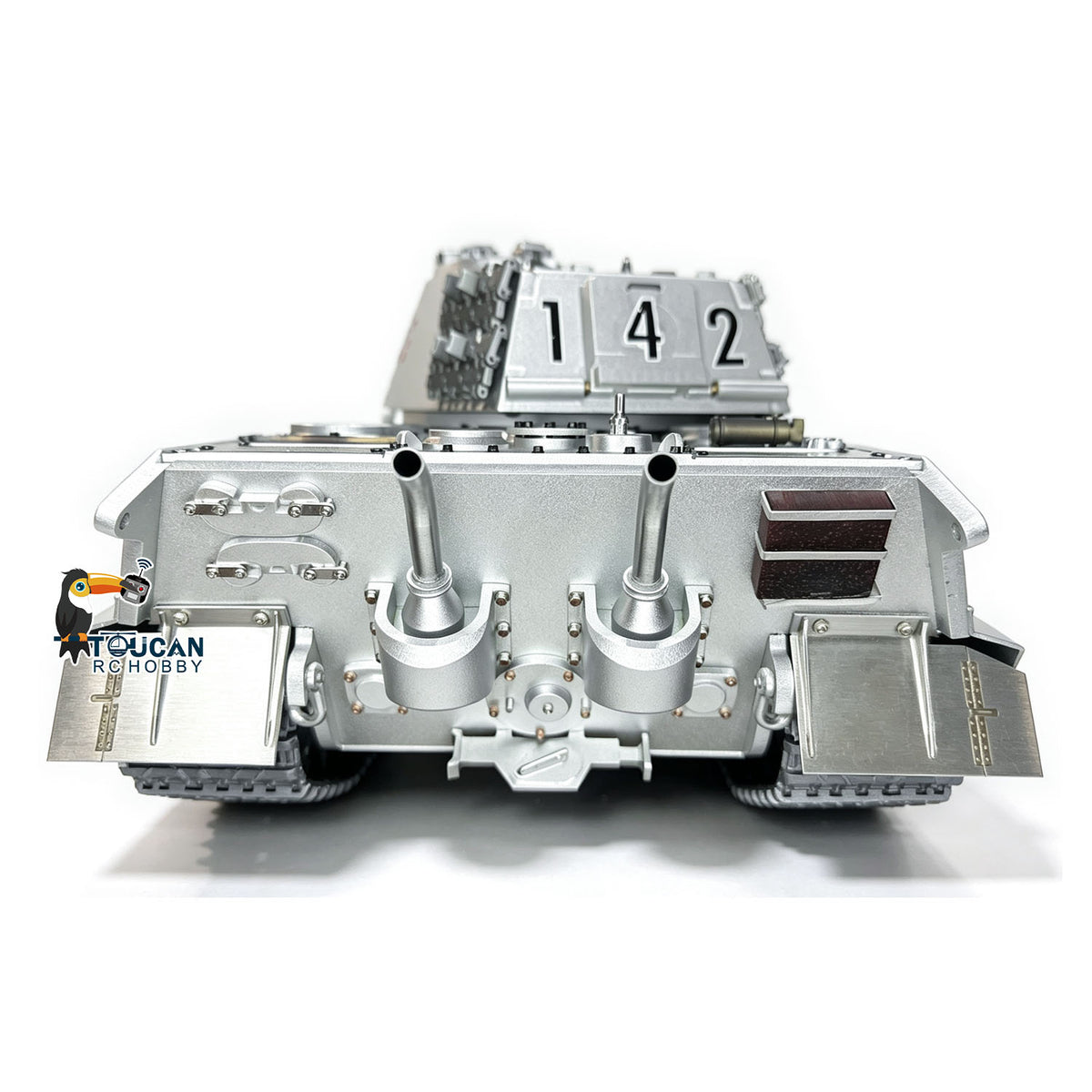 New Arrival!!!Henglong 1/16 King Tiger Heavy RC Tank 3888 Metal Remote Control Military Tanks BB Firing 360 Degree Turret Smoke Light Sound