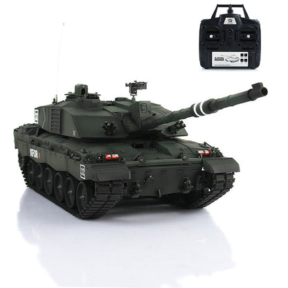2.4G Henglong 1/16 Scale 7.0 Plastic 3908 Challenger II RTR RC Tank BB Infrared Combating 1800mah battery Armored Vehicle Model