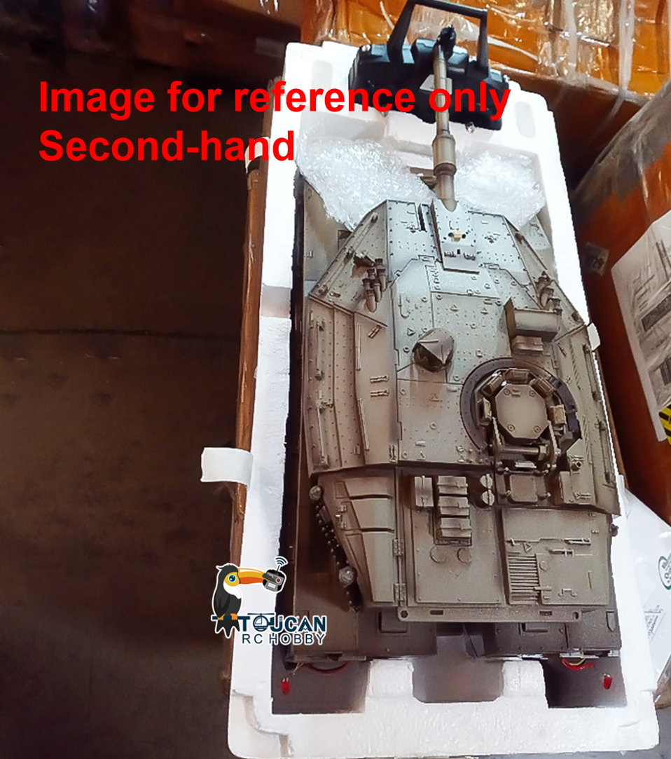 Fast Free Shipping Second Hand US Stock Heng Long 1/16 Military RC Battle Tank IDF Merkava MK IV Full Metal Chassis 3958