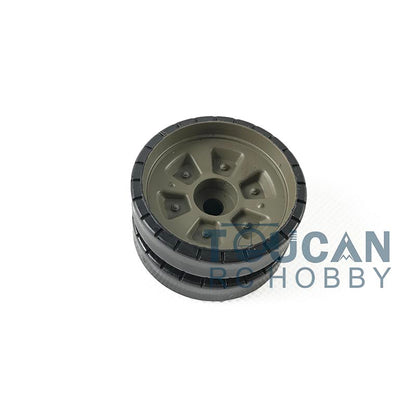 Plastic Tracks Sprockets Idler Road Wheels Accessories Pack For HL 1/16 Russian T90 3938 RC Vehicle Tank Replacement Parts