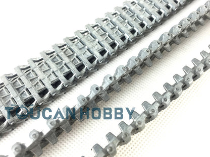 US Stock Metal Tracks for 2.4ghz Henglong 1/16 RC Tank German Panzer III L 3848 Panzer III H 3849 Stug III 3868 BB IR Model Vehicle Parts
