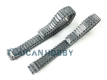 Metal Tracks Sprockets Idlers Road Wheels Tank Machine Gun For HengLong 1/16 3858/3859 Remote Control Tank Vehicle Accessories