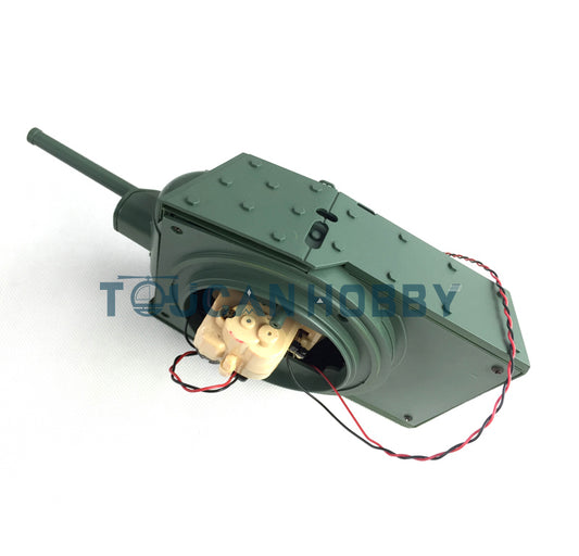 Plastic Turret W/ BB Unit for Henglong 1/16 Scale Soviet KV-1 RC Tank 3878 DIY Accessories Remote Controlled Military Vehicles