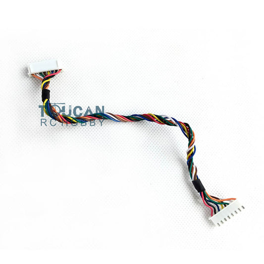 Henglong 1/16 Scale Radio Control Tank Model 5.1 5.2 5.3 Version Mainboard 8p Signal Wire Spare Part 20cm 8 Pin Wires