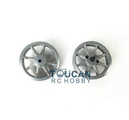 Metal Tracks Sprockets Idlers Road Wheels For HengLong 1/16 3848/3849/3868 Remote Control Tank Model Vehicle Accessories