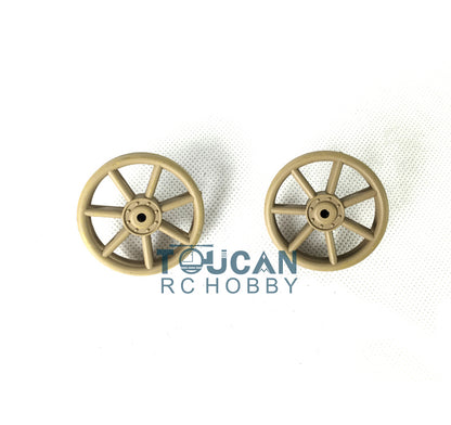 Plastic Sprockets Road Wheels Idlers Accessories Pack Decal Assembled Chassis For HL 1/16 3858 RC Tank Vehicle DIY Model