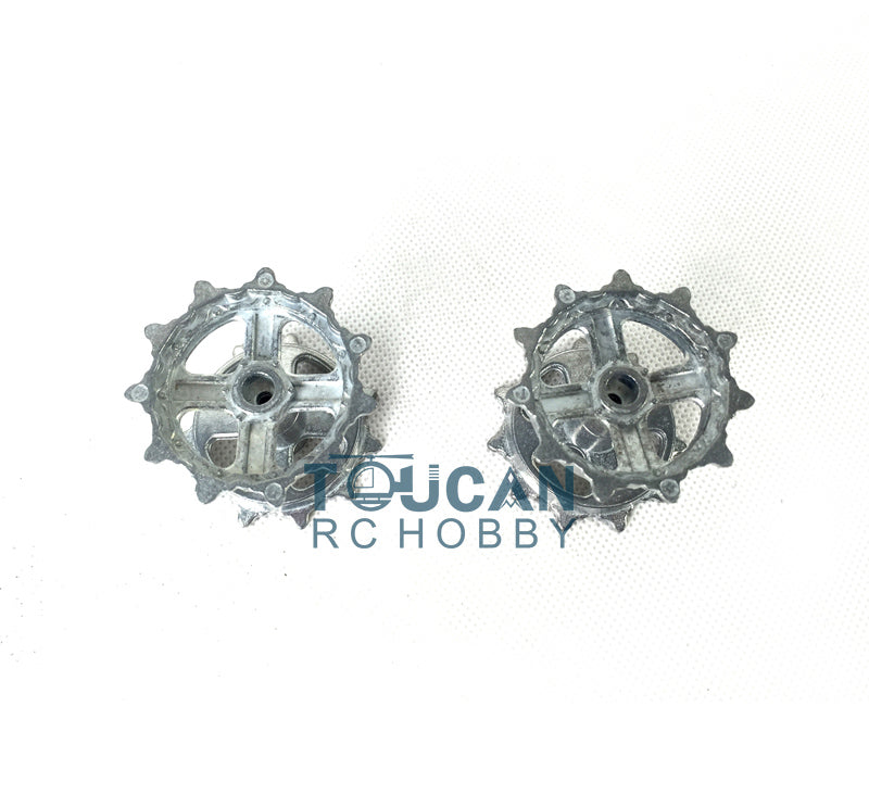 Heng Long 1/16 Metal Tracks Sprocket Road Wheels Idlers Mudguard Protection Net Machine Gun For 3899 3899A Tank Vehicle Model