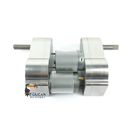 Henglong 1/16 Sealed Steel ML 59mm 49mm Original Gearbox With 1/39 Gear Ratio Suitable For RC 3818/3819 HL Tank Vehicle Part