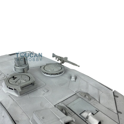 US Warehouse 1/16 Scale Henglong Leopard2A6 RC Tank 3889 Metal Machine Gun Hobby Model Parts DIY Simulation Model