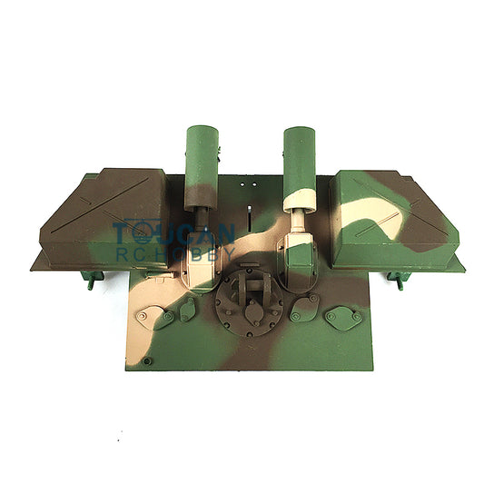 Plastic Rear Panel for Henglong 1/16 Scale German Panther G RC Tank 3879 Remote Controlled Panzer Simulation Models Spare Part