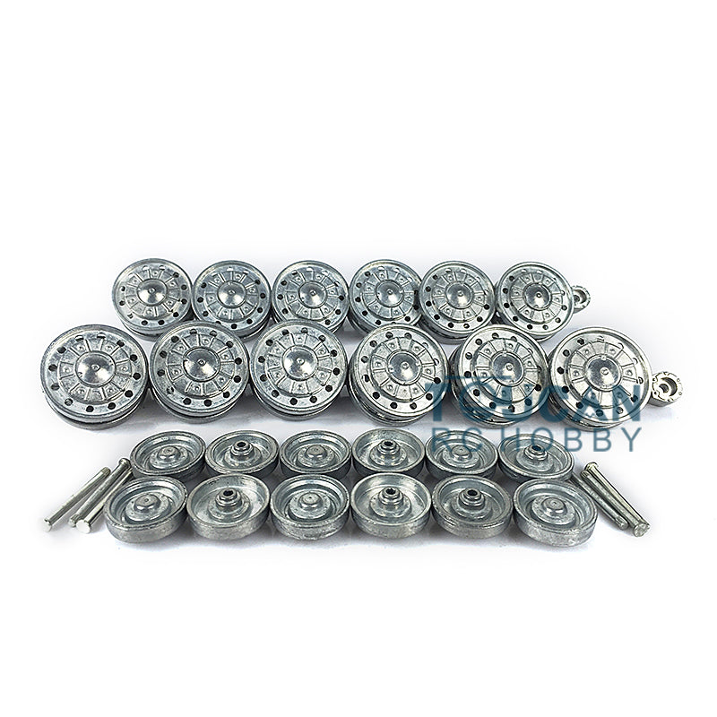 Henglong Metal Road Wheels Spare Parts for 1/16 Scale Soviet KV-1 RC Tank 3878 Radio Controlled Armored Cars Spare Parts
