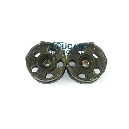 Heng Long Plastic Sprockets Road Wheels Idlers Telescopic Barrel Accessories Package For 3939 Russian T72 RC Tank Vehicle Model