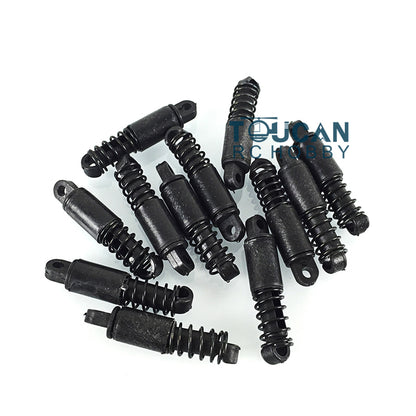 Plastic Tracks Sprockets Road Driving Wheels Suspension Bars Idlers Stickers Decoration Parts Bag For Henglong 1/16 USA M26 Pershing 3838 RC Tank
