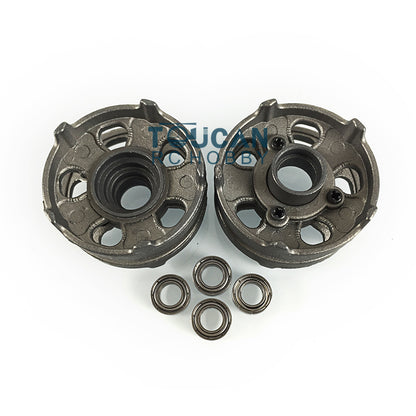 Metal Paired Single Linkages Tracks Sprockets Idlers Upper Hull Guard Plate Net For HL 1/16 Scale Russian T90 RC Tank 3938 Model