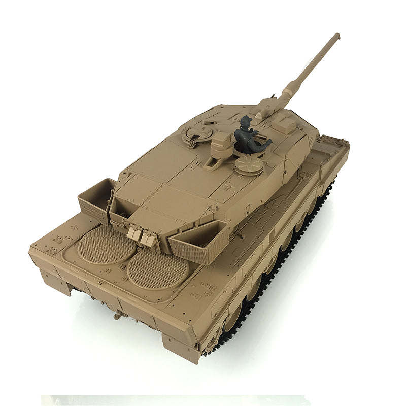 1/16 Henglong Plastic 3889 German Leopard 2 A6 Static Tank Decorative Collection Display Model Without Electronic System