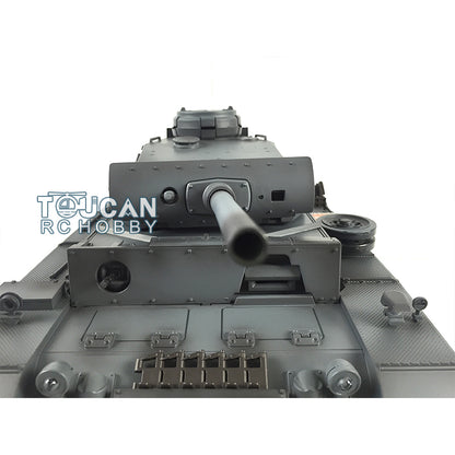 Henglong 1/16 RTR RC Tank 3848 TK7.0 Customized Panzer III L 360 Degrees Rotating Turret FPV Metal Tracks Road Wheels Smoking Gearbox