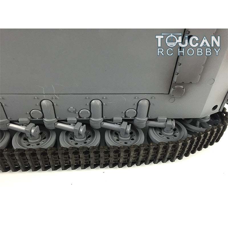 Henglong 1/16 7.0 RC Tank 3848 Upgraded Panzer III L Assembled Metal Tracks Sprocket Idlers Infrared Combat 360 Degree Turret Barrel Lifting Idle Smoke