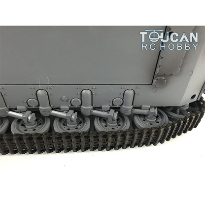 Henglong 1/16 7.0 RC Tank 3848 Upgraded Panzer III L Assembled Metal Tracks Sprocket Idlers Infrared Combat 360 Degree Turret Barrel Lifting Idle Smoke